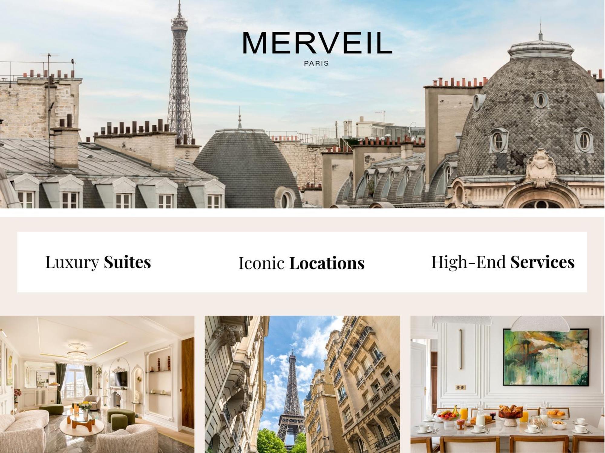 Merveil - Luxury - Marais - Charlot * Paris